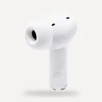 STELLAR FlyPods right earbud showing 12mm driver mesh and R channel marking on stem
